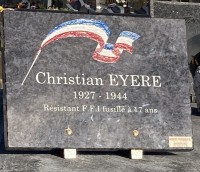 plaque cimetière